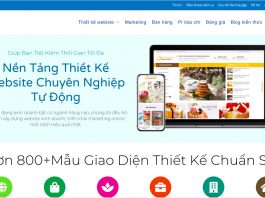 Phong việt ra mắt nền tảng thiết kế website tự động Renren, nền tảng hỗ trợ cho doanh nghiệp bán hàng hiệu quả 