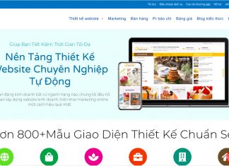 Phong việt ra mắt nền tảng thiết kế website tự động Renren, nền tảng hỗ trợ cho doanh nghiệp bán hàng hiệu quả 