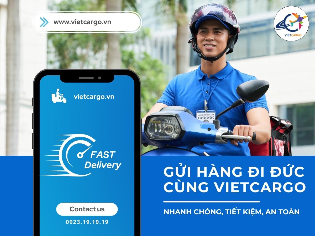Gửi hàng đi Đức không còn khó khi đã có VietCargo