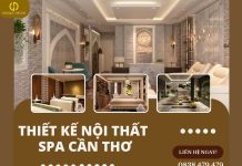 Thiết kế nội thất spa Cần Thơ mang đậm dấu ấn tinh tế của Unique Decor